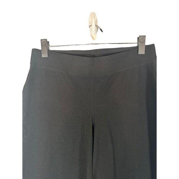 Eileen Fisher Black Basic Casual Elastic Waist Pull On Pants Women Sz S - Picture 3 of 7